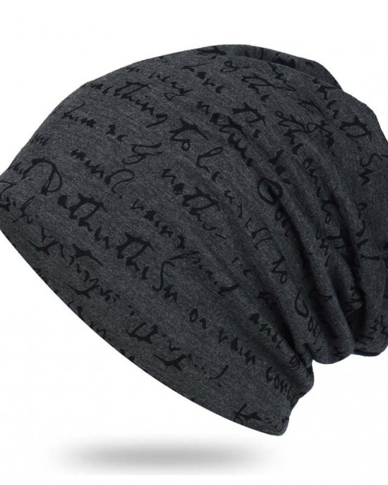 Hip Hop Text Graffiti Knitted Hat