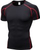 Fitness Running Training Clothing Elastic Quick-drying Short-sleeved T-shirt