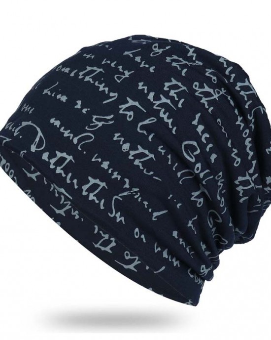 Hip Hop Text Graffiti Knitted Hat