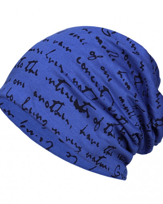 Hip Hop Text Graffiti Knitted Hat