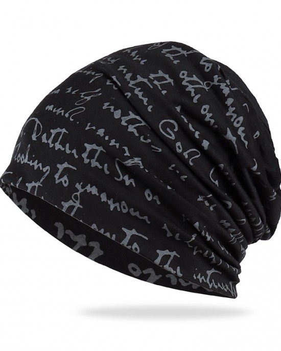 Hip Hop Text Graffiti Knitted Hat