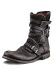 Mens Tactical Martin Boots Mens PU Boots