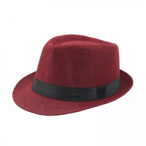 Men's Outdoor Retro Casual Jazz Hat Straw Hat