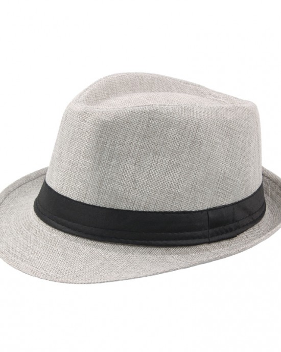 Men's Outdoor Retro Casual Jazz Hat Straw Hat