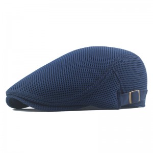 Men's Outdoor Retro Casual Mesh Peaked Cap Breathable Beret