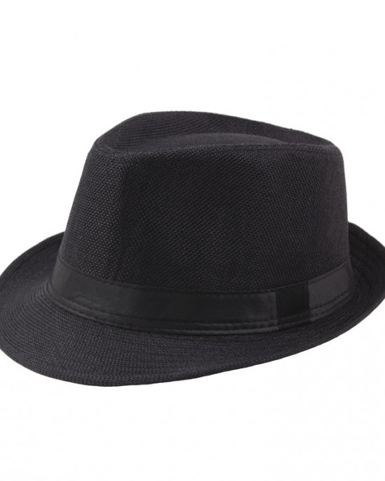 Men's Outdoor Retro Casual Jazz Hat Straw Hat