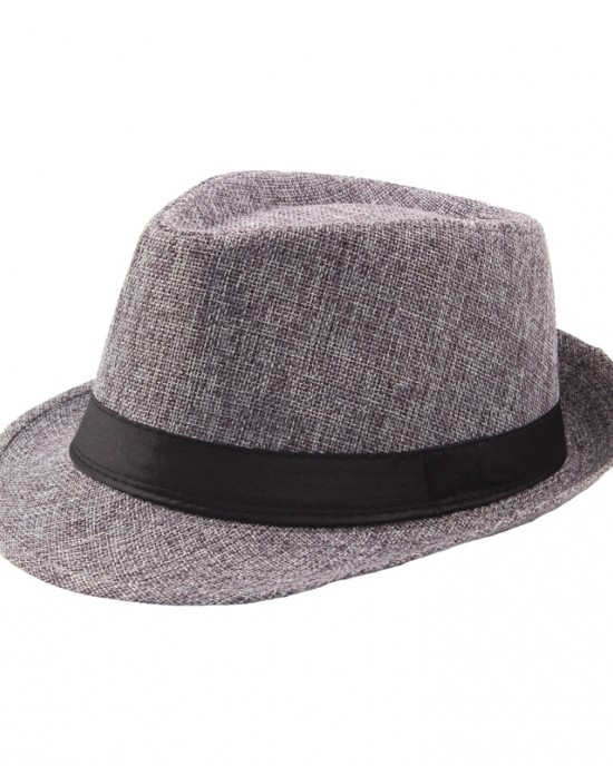 Men's Outdoor Retro Casual Jazz Hat Straw Hat