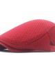 Men's Outdoor Retro Casual Mesh Peaked Cap Breathable Beret