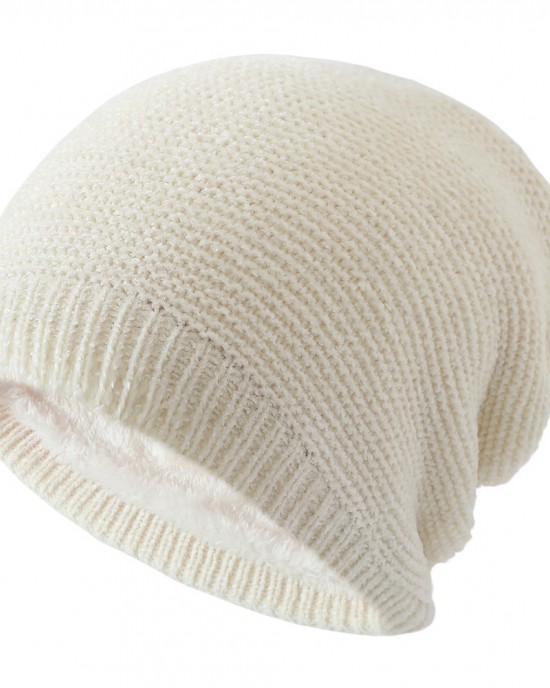 Men's Outdoor Ear Protection Fleece Warm Wool Hat