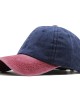 Men's Retro Contrast Wash Sun Hat