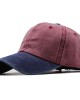 Men's Retro Contrast Wash Sun Hat