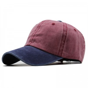 Men's Retro Contrast Wash Sun Hat