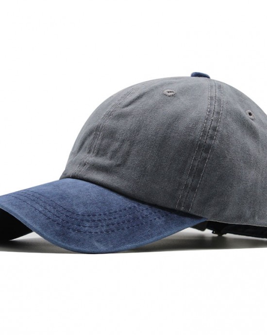 Men's Retro Contrast Wash Sun Hat