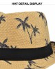 Men's Outdoor Coconut Tree Print Casual Beach Sun Hat