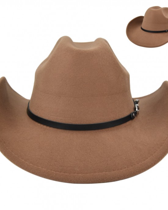 Men's Vintage Wool Cowboy Hat Yellowstone Jazz Hat