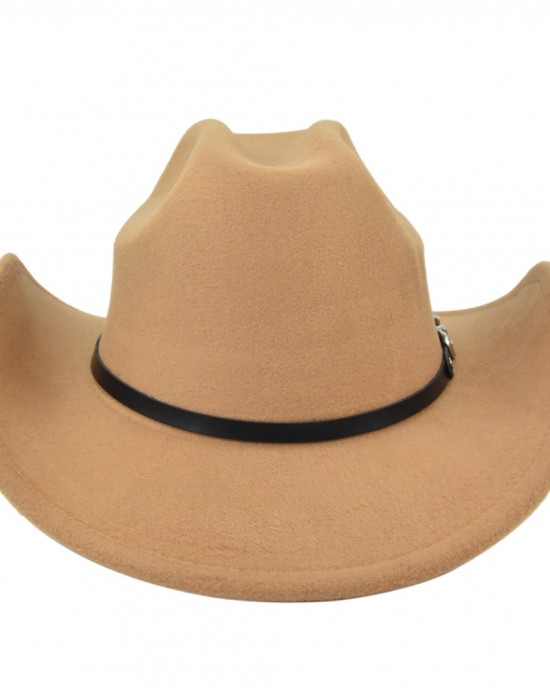 Men's Vintage Wool Cowboy Hat Yellowstone Jazz Hat