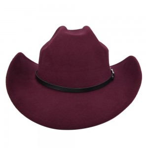 Men's Vintage Wool Cowboy Hat Yellowstone Jazz Hat