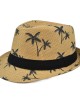 Men's Outdoor Coconut Tree Print Casual Beach Sun Hat