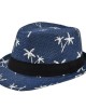 Men's Outdoor Coconut Tree Print Casual Beach Sun Hat